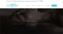 Desktop Screenshot of lostinfloat.com